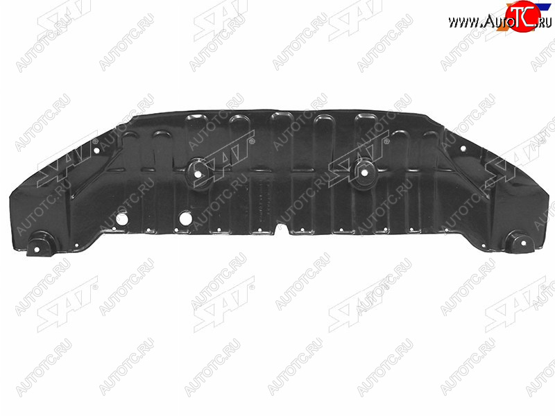 1 229 р. Защита переднего бампера (пыльник) SAT  Hyundai Elantra  MD (2010-2013) дорестайлинг  с доставкой в г. Вологда