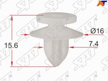 Клипса обшивки двери MITSUBISHI (1 шт.) SAT ST-KJ-2467