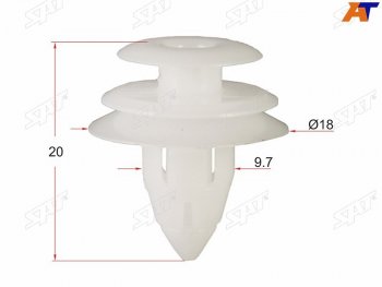 Клипса обшивки двери TOYOTALEXUS (1 шт.) SAT ST-KJ-520