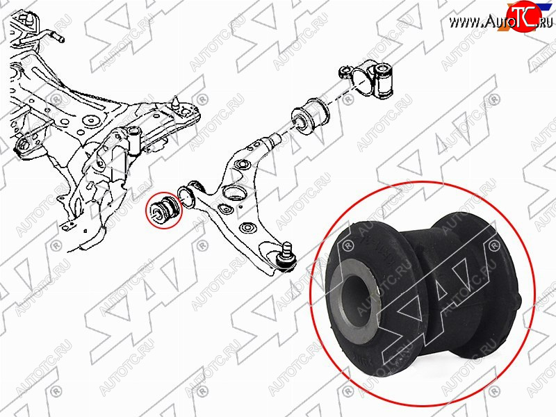 399 р. Сайлентблок Honda Civic 00-06  Civic Ferio 00-05  CR-V 01-06  Stream 00-06  Mazda 3 13-19  6 12 SAT ST-KR11-34-470  с доставкой в г. Вологда