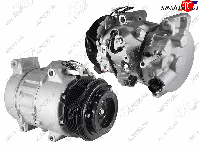 21 799 р. Компрессор кондиционера Lexus RX 08-15  Toyota Highlander 07-13  Kluger V 07-13  Sienna 10-14 SAT ST-LX47-396-0  с доставкой в г. Вологда