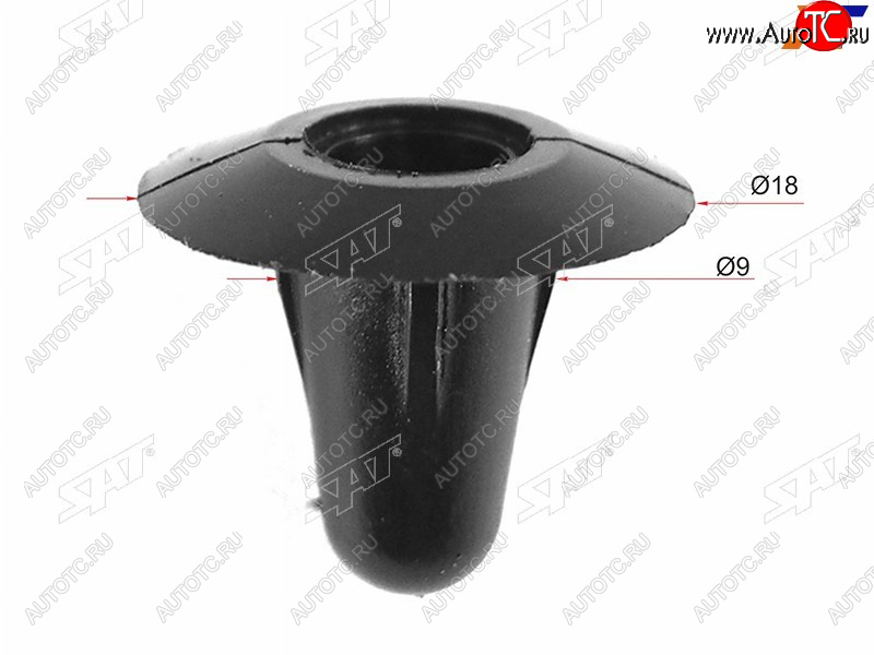 21 р. Клипса обшивки двери GMTOYOTALEXUS (1 шт.) SAT ST-M10281  с доставкой в г. Вологда