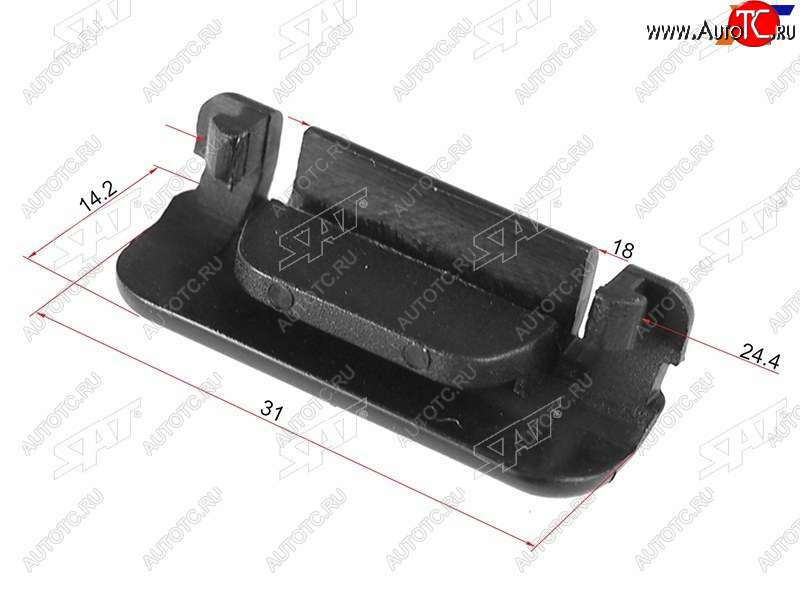 33 р. Клипса эл. проводки TOYOTALEXUS (1 шт.) SAT ST-M10382  с доставкой в г. Вологда