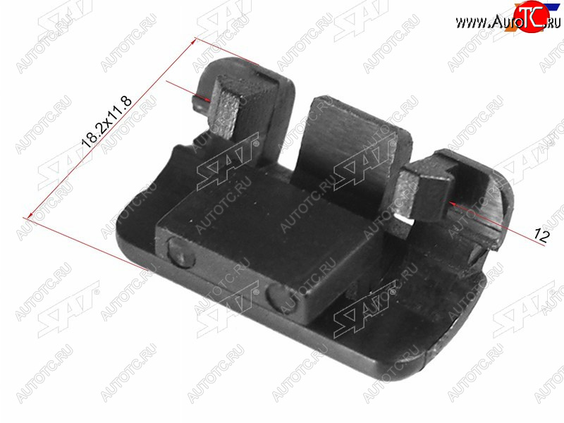 13 р. Клипса эл. проводки TOYOTALEXUS (1 шт.) SAT ST-M10387  с доставкой в г. Вологда