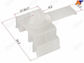 13 р. Клипса эл. проводки TOYOTALEXUS (1 шт.) SAT ST-M10398  с доставкой в г. Вологда. Увеличить фотографию 2