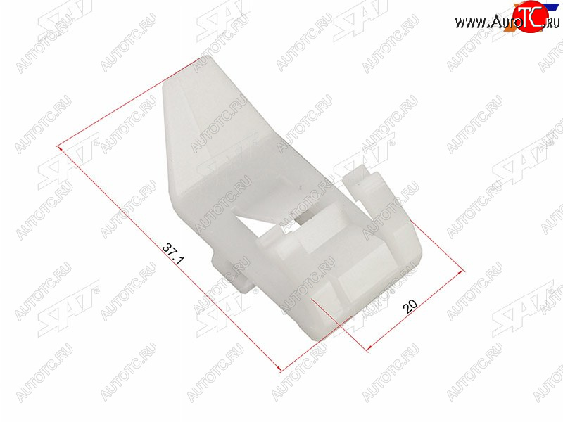 23 р. Клипса молдинга HONDA (1 шт.) SAT ST-M10565  с доставкой в г. Вологда