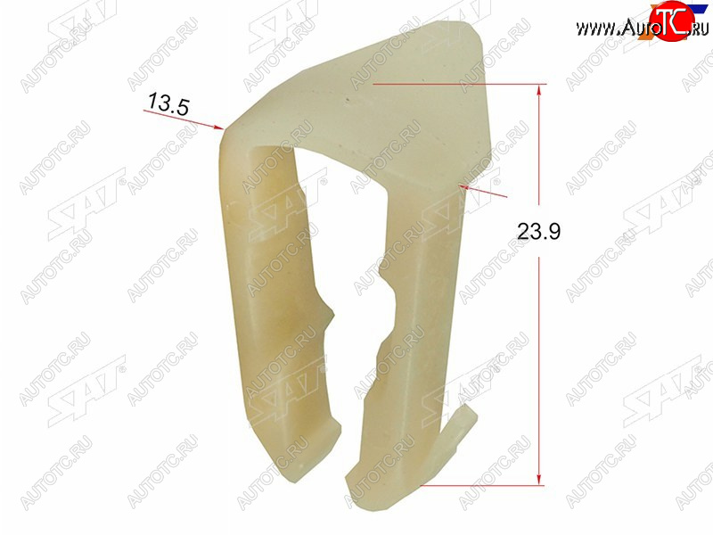 13 р. Клипса трубки эл. Проводки FORD (1 шт.) SAT ST-M10791  с доставкой в г. Вологда