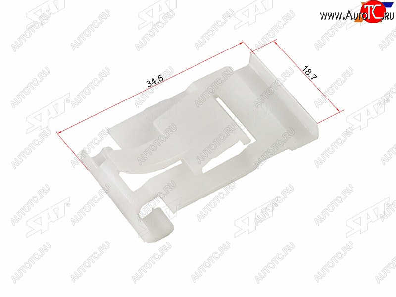 299 р. Клипса молдинга FORD (1 шт.) SAT ST-M10797  с доставкой в г. Вологда