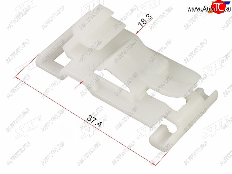 13 р. Клипса молдинга (1 шт.) SAT ST-M11453  с доставкой в г. Вологда