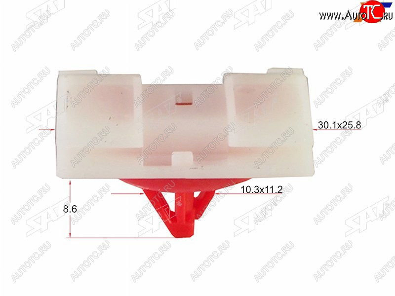 20 р. Клипса молдинга (1 шт.) SAT ST-M11687  с доставкой в г. Вологда
