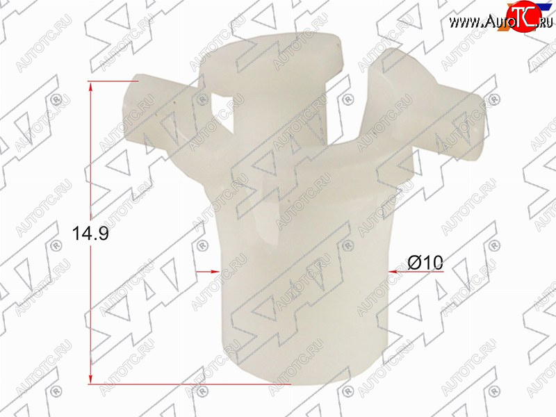 11 р. Клипса VAG (1 шт.) SAT ST-M11887  с доставкой в г. Вологда
