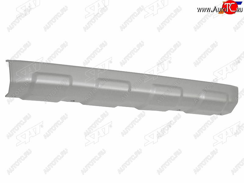 1 599 р. Накладка бампера Mitsubishi Pajero 14-20  Montero 14- (Спереди Снизу) SAT ST-MBY8-000M-D0  с доставкой в г. Вологда