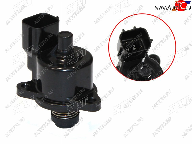 2 799 р. Датчик холостого хода (клапан) 2,0.2,4 MMC AIRTREKLANCERGALANTRVROUTLANDER 03- SAT ST-MD628166  с доставкой в г. Вологда