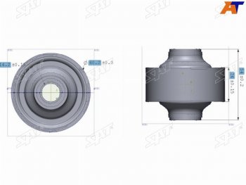 Сайлентблок Chery Tiggo T11 05-16  Mitsubishi ASX 10-20  Lancer 02-17  Outlander 02-22  Chery Fo SAT ST-MR403441