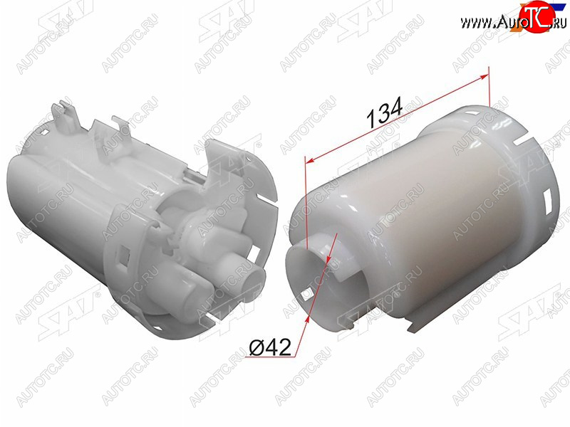 719 р. Фильтр топливный MITSUBISHI PAJERO 6G74,6G75 99-12COLT 02-10 SAT ST-MR529135  с доставкой в г. Вологда