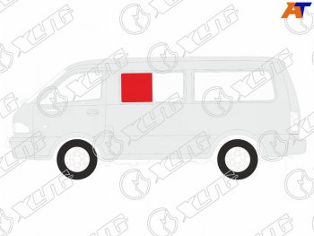 Стекло кузова боковое (не опускное) (Слева Цвет зеленый) Volkswagen Transporter 90-03  Caravelle 9 XYG STN-VAN SF/LH1