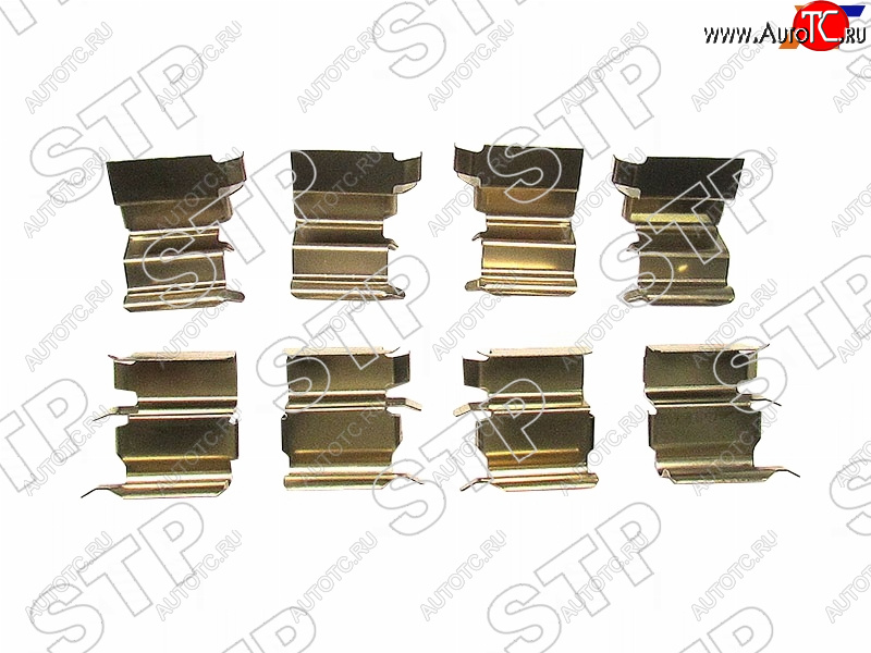 2 659 р. Комплект монтажный тормозных колодок RR суппорта TOYOTA LAND CRUISER 100LX470 98- SAT PREMIUM STP-04948-60010  с доставкой в г. Вологда
