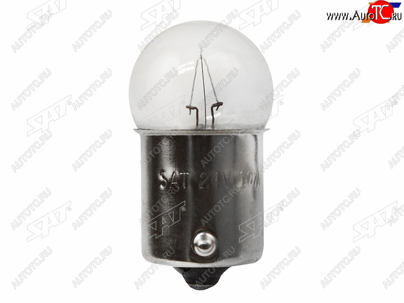 17 р. Лампа дополнительного освещения 24V R10W                                                             SAT ST-R10W-24V  с доставкой в г. Вологда