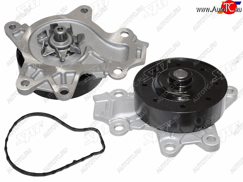 2 879 р. Насос водяного охлаждения TOYOTA AVENSIS T270 2ZR-FAE 08-18CH-R 16-RAV4 3ZR-FAE 15-19 SAT ST-T239  с доставкой в г. Вологда