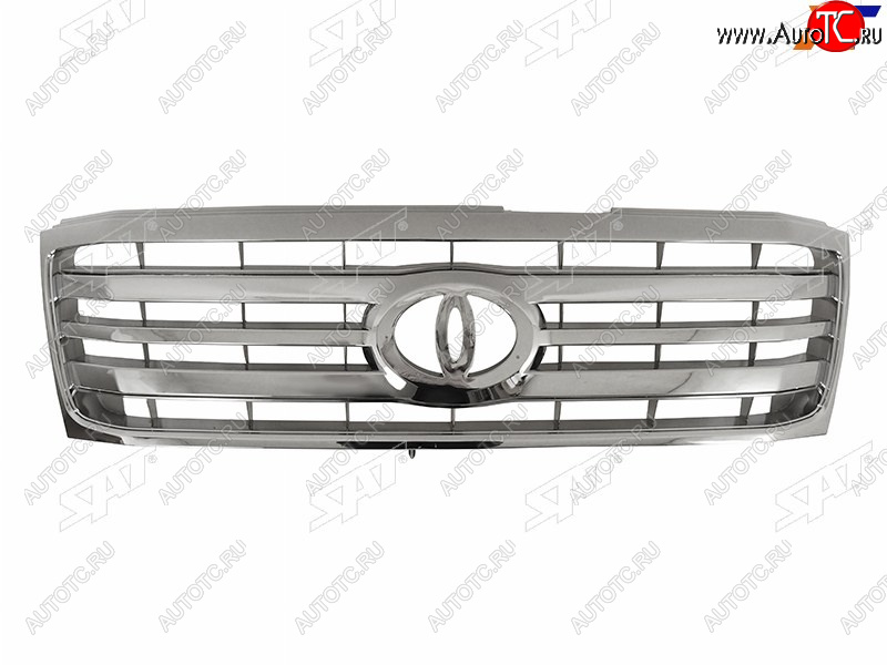 13 449 р. Решетка радиатора SAT Toyota Land Cruiser 100 2-ой рестайлинг (2005-2007) (хром)  с доставкой в г. Вологда