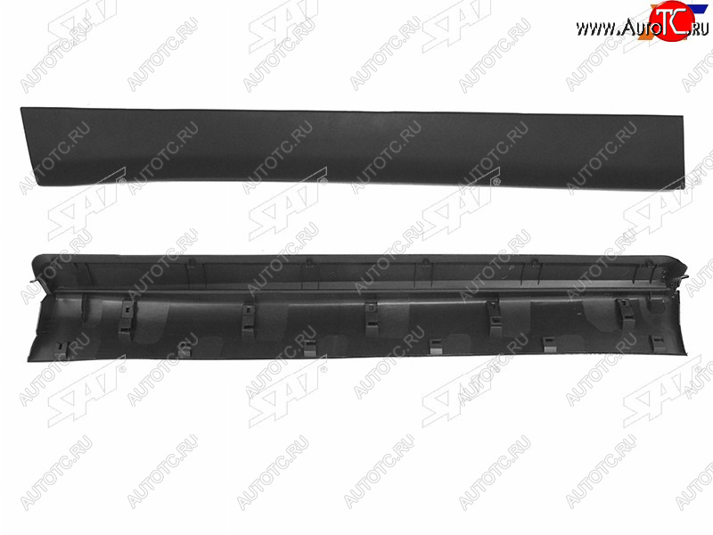 2 699 р. Накладка двери Toyota Highlander 13-20 (Спереди Слева Снизу) SAT ST-TYG4-040M-2  с доставкой в г. Вологда