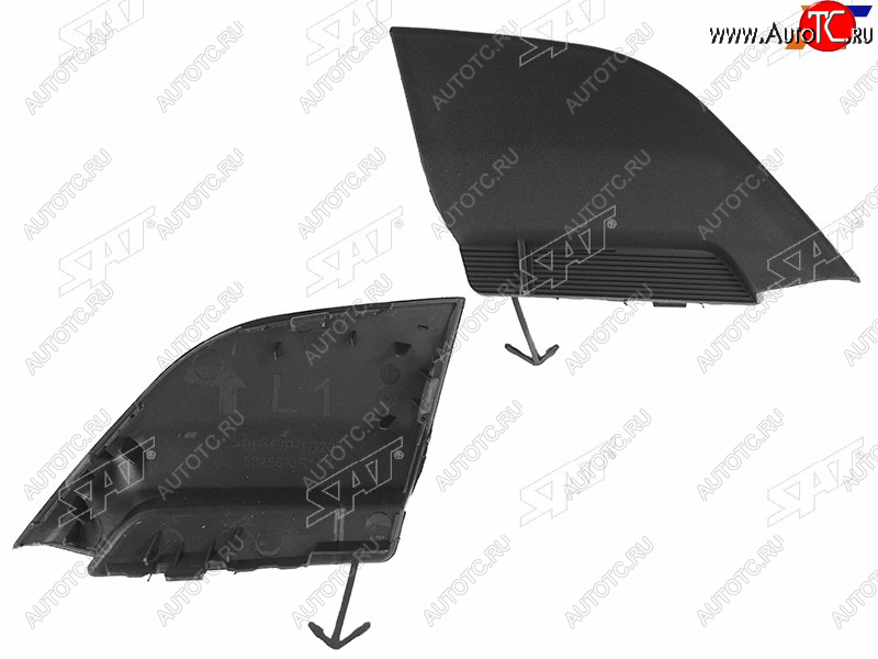 235 р. Заглушка в бампер под крюк LH SAT  Toyota RAV4  XA40 (2015-2019) 5 дв. рестайлинг  с доставкой в г. Вологда