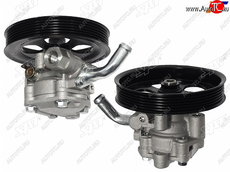 6 649 р. Насос ГУР MITSUBISHI L200NATIVAPAJERO SPORT 2,5D 05- SAT ST-VP38  с доставкой в г. Вологда