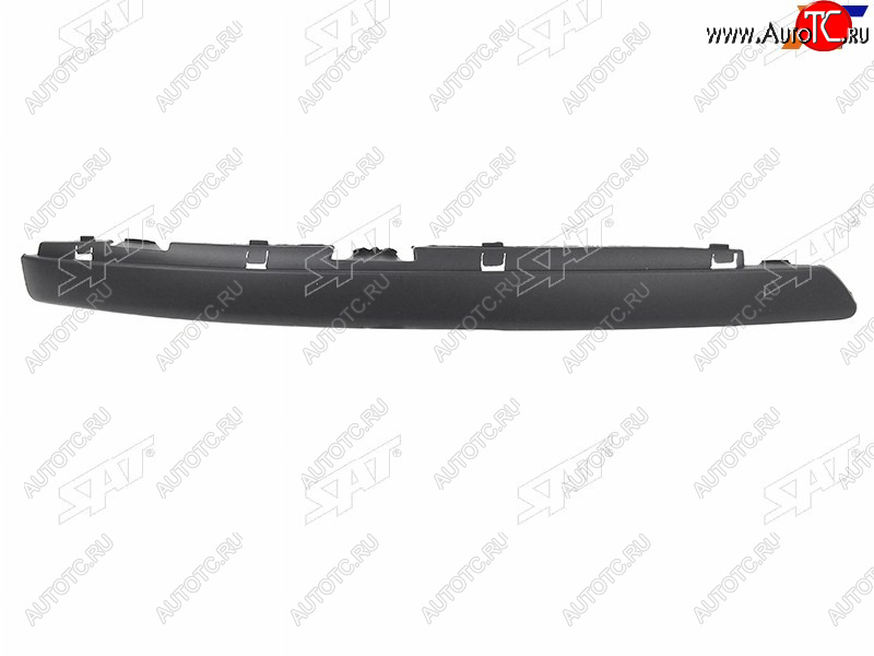 889 р. Правый молдинг оправы ПТФ SAT Volkswagen Jetta A5 седан (2005-2011) (Черный)  с доставкой в г. Вологда