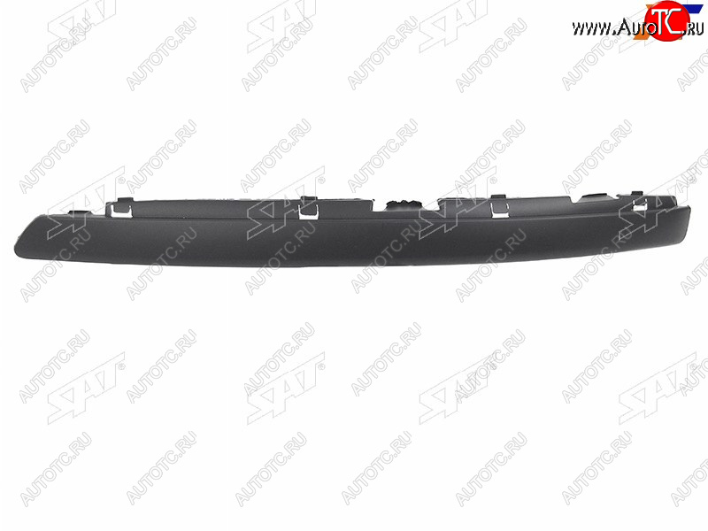 889 р. Левый молдинг оправы ПТФ SAT Volkswagen Jetta A5 седан (2005-2011) (Черный)  с доставкой в г. Вологда