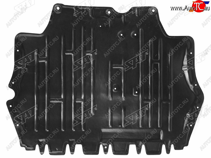 2 699 р. Защита двигателя Volkswagen Jetta 10-19  Passat 10-15  Skoda Superb 08-15  Yeti 09-18 SAT ST-VW27-025-0  с доставкой в г. Вологда