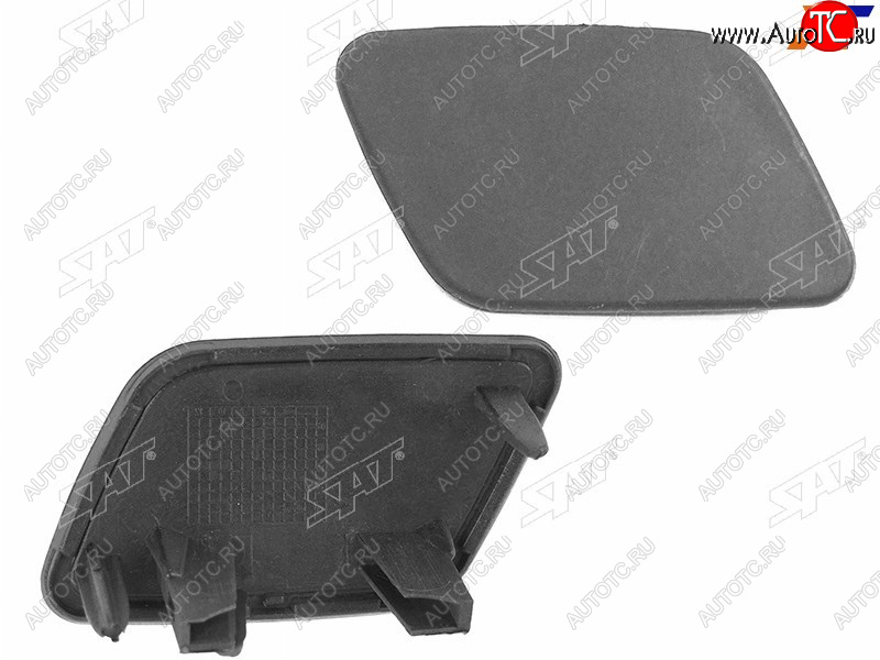 399 р. Правая крышка форсунки омывателя фары SAT Volkswagen Passat B6 универсал (2005-2010) (неокрашенная)  с доставкой в г. Вологда