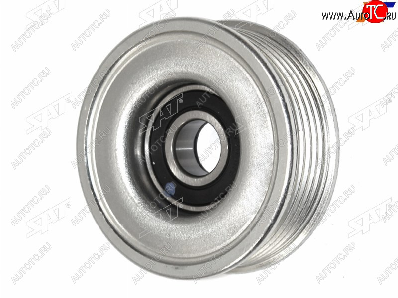 589 р. Ролик приводного ремня натяжной MAZDA 23 2007- (ручейковый) SAT ST-Z601-15-940  с доставкой в г. Вологда
