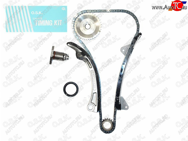 12 999 р. Комплект для замены цепи ГРМ TOYOTA COROLLAALLION 1ZZ-FE3ZZ-FE4ZZ-FE 97- OSK T022K  с доставкой в г. Вологда