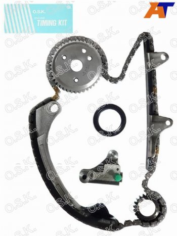 Комплект для замены цепи ГРМ TOYOTA VITZYARIS 1SZ-FE 99- (полный) OSK T035K