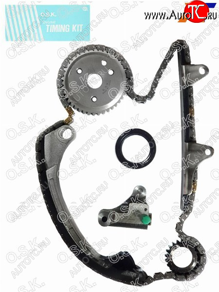 10 999 р. Комплект для замены цепи ГРМ TOYOTA VITZYARIS 1SZ-FE 99- (полный) OSK T035K  с доставкой в г. Вологда