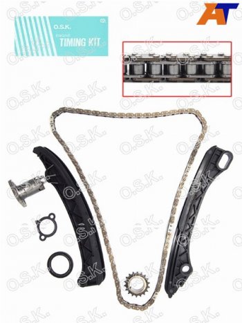 Комплект для замены цепи ГРМ TOYOTA AVENSISPREMIOC-HRWISHLEXUS NX 3ZR-FAE 07- OSK T064K