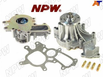 Насос водяного охлаждения в сборе с корпусом TOYOTA PRADO KDJ7#9#12#15#HIACEHILUX 1KZ12KD (с NPW T-164