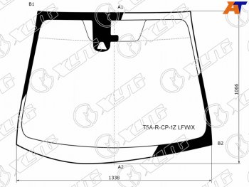 Стекло лобовое (Камера) Honda Fit 13-20  Shuttle 15-19 XYG T5A-R-CP-1Z LFW/X
