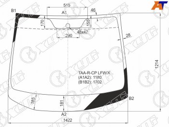 Стекло лобовое Honda Stepwgn 15-21 XYG TAA-R-CP LFW/X