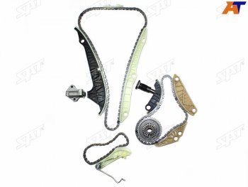 Комплект цепи ГРМ VAG 1,82,0 TSI CABACDHACDAACDAB OCTAVIASUPERBJETTAPASSATTIGUAN 08- SAT TK-VW018