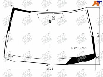 Стекло лобовое (Датчик дождя) Toyota Camry (XV30) 01-06  Camry UAEUSA 01-06 KMK TOYT0027