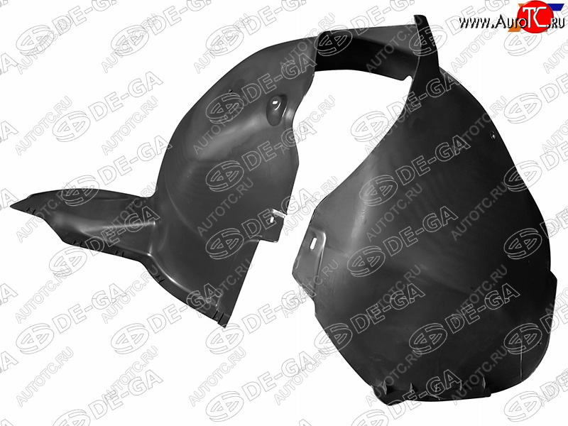 1 179 р. Подкрылок Volkswagen Caddy 03-10  Touran 03-06 (Спереди Справа) DE-GA WOS15CD003  с доставкой в г. Вологда
