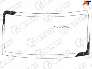 Стекло лобовое Daihatsu Grand Max 07-19  Toyota Lite Ace 08-20  Town Ace 08-20 XYG XTD40 LFW/X
