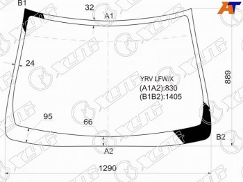 Стекло лобовое DAIHATSU YRV 00-05 XYG YRV LFW/X