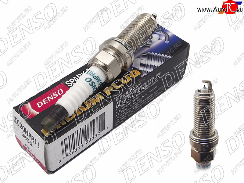 2 299 р. Свеча зажигания MAZDA ATENZA 2.02.5 12-AXELA 1.52.0 13-DEMIO 1.5 14-MX-5 1.52.0 15- DENSO ZC20HPR11  с доставкой в г. Вологда