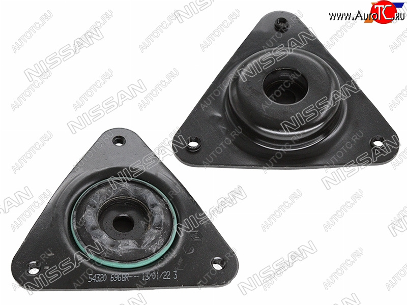1 339 р. Опора передней стойки Nissan Qashqai 13-22  X-Trail 13-22 (Справа=Слева) NISSAN 54320-6968R  с доставкой в г. Вологда