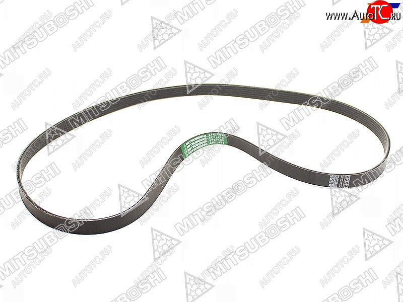 999 р. Ремень поликлин MITSUBISHI 4D56# L200TRITON KAKB4T 07- MITSUBOSHI 6PK1495  с доставкой в г. Вологда