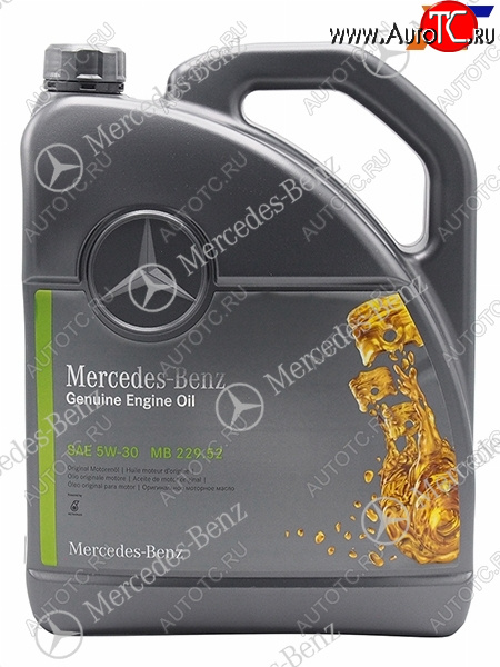 9 999 р. Масло моторное MERCEDES-BENZ (синтетическое) 5л 5W30 229.52 бензин MERCEDES A000989700613ABDW  с доставкой в г. Вологда
