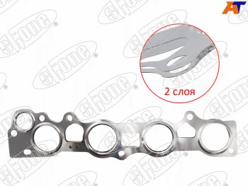 Прокладка выпускного коллектора NISSAN NOTETIIDA HR1516DE 05- STONE JB-02775