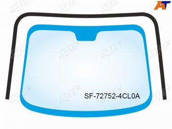 Молдинг лобового стекла (П-образный) Nissan X-Trail 13-22  Rogue 14-21 SAT SF-72752-4CL0A
